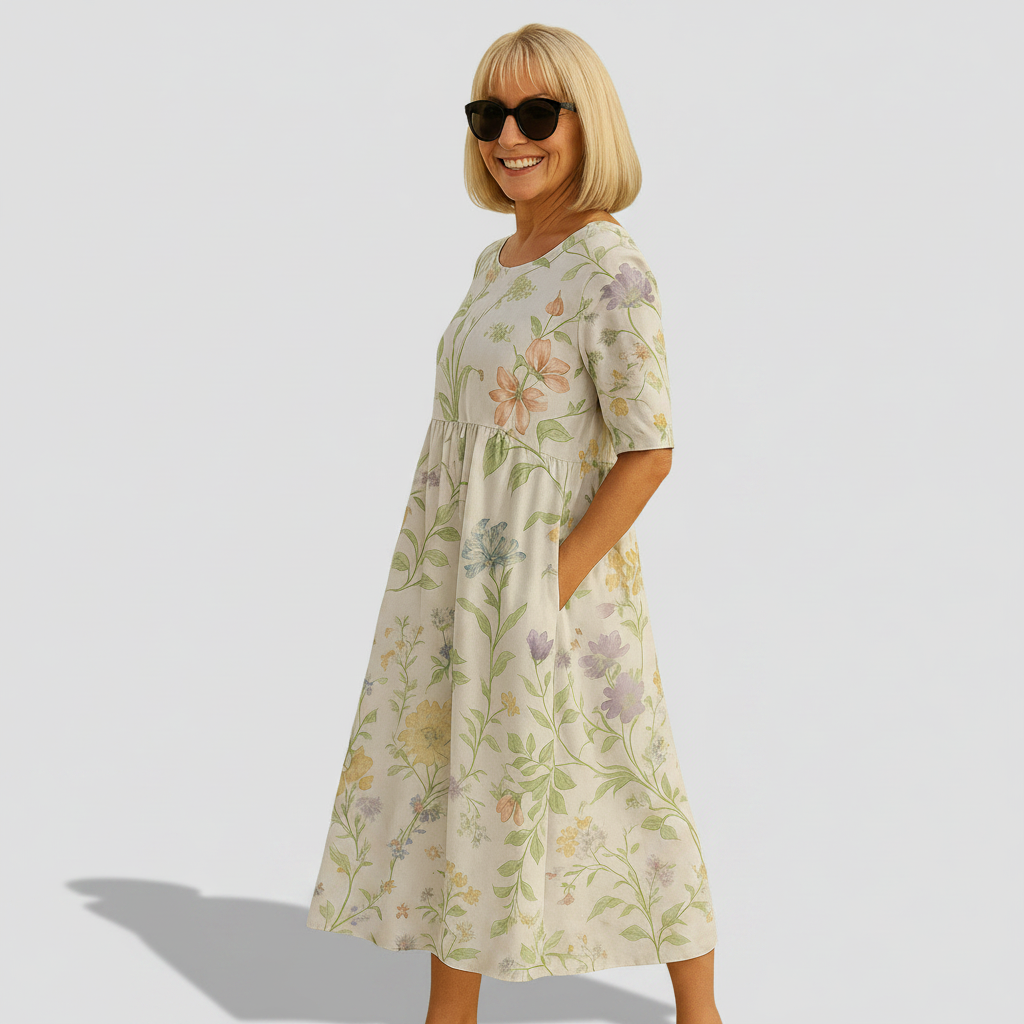 Isabelle - Relaxed Midi Dress