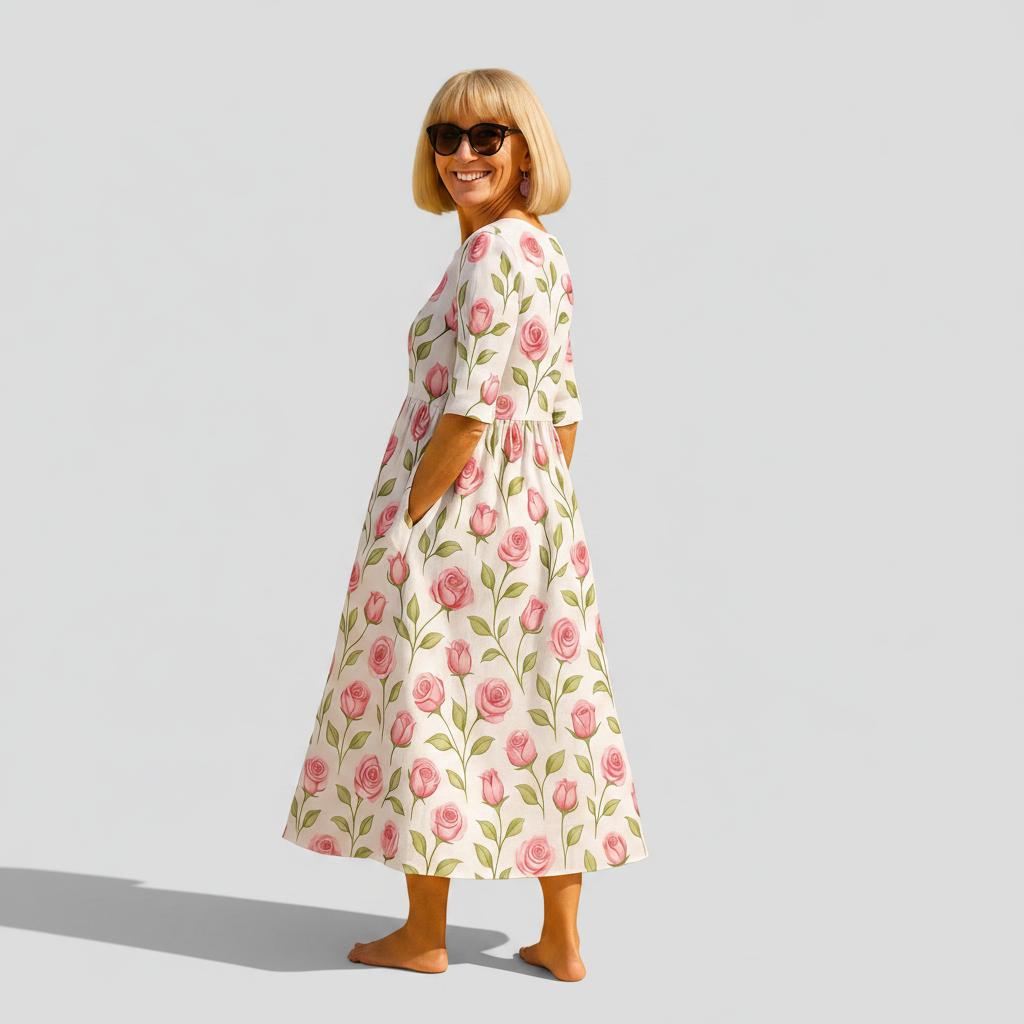 Isabelle - Relaxed Midi Dress