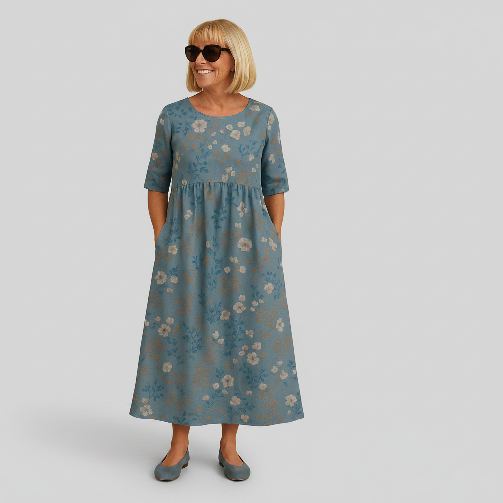 Isabelle - Relaxed Midi Dress