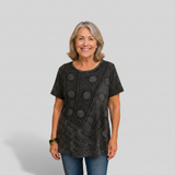 Liana - Boho Drape Top