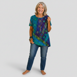 Liana - Boho Drape Top