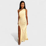 Ella - Long Satin Dress