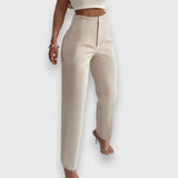 Brielle - Women High-Waisted Trousers