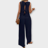 Isla - Vest with Petals and Pants