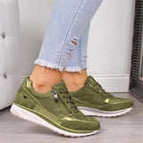 Claudine - Zip-Up Orthopedic Sneakers