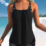 Ariana - Tankini with Sun Print