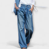 Ava - Quality jeans with wide legs