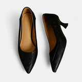 Fiona Leather Heels