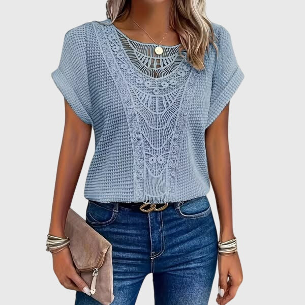 Megan - Elegant Ibiza Style Blouse