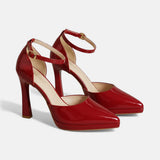 Amy Leather Heels