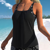 Ariana - Tankini with Sun Print