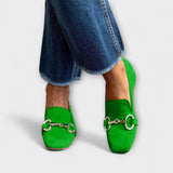 Emma - Square Toe Loafers