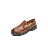 Charlotte - Elegant Mary Janes Made Of Leather