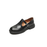 Charlotte - Elegant Mary Janes Made Of Leather