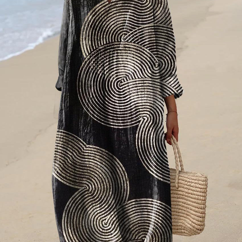 Nathalie - Bohemian Patchwork Dress