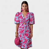 Danica - Tropical Fire Dress