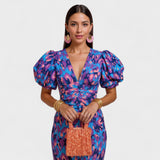Danica - Tropical Fire Dress