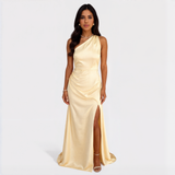 Ella - Long Satin Dress