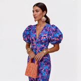 Danica - Tropical Fire Dress