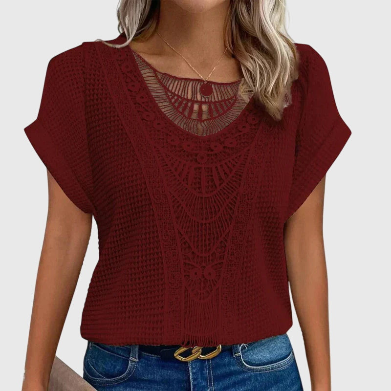 Megan - Elegant Ibiza Style Blouse