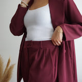 Sabrina - Burgundy Set
