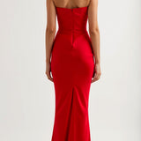 Ellie - Long dress with bodice