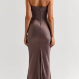 Ellie - Long dress with bodice