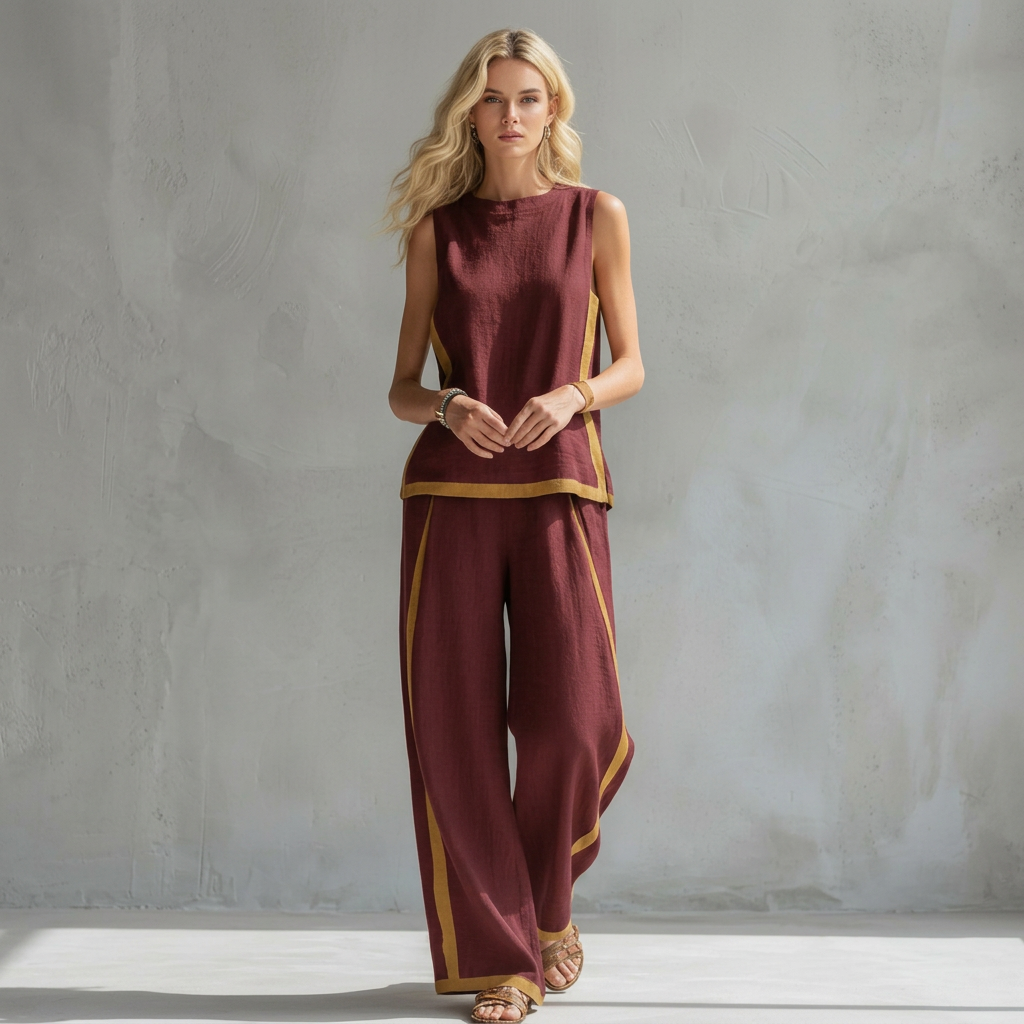 Allison - Elegant Linen Set