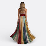 Quinn - Long Strapless Dress