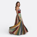 Quinn - Long Strapless Dress