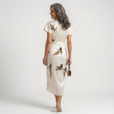 Élodie - Midi Dress with Bow