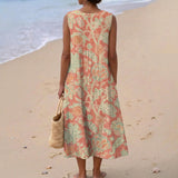 Julianne - Retro Floral Dress