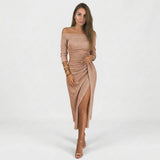 Sofia - Chic Off-Shoulder Dress