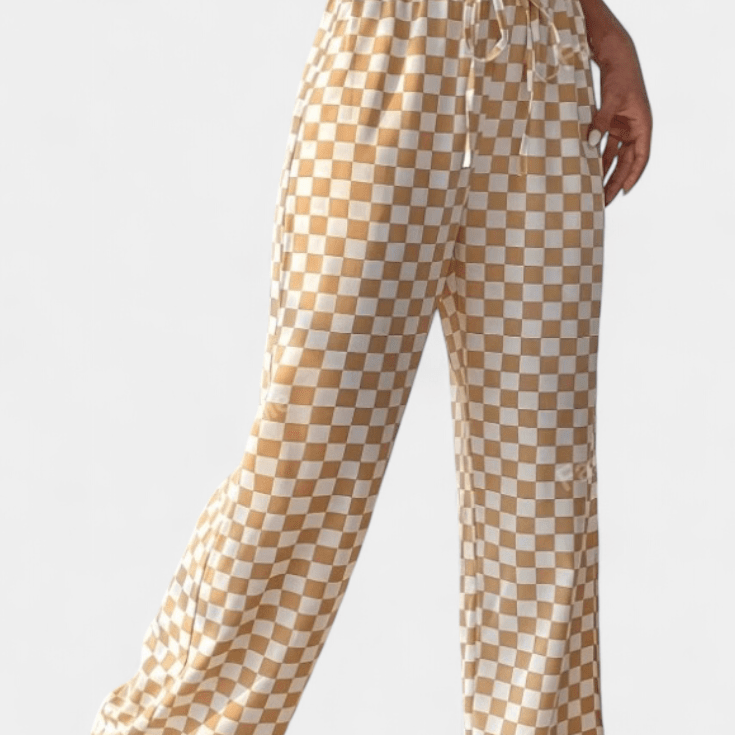 Hilaria Platas Four Stripe pants