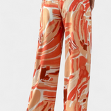 Senda pants with Abstract Pattern
