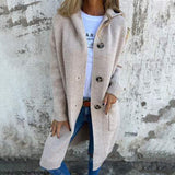 Léane - Cozy Hooded Cardigan
