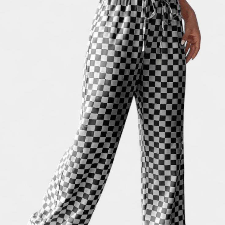Hilaria Platas Four Stripe pants