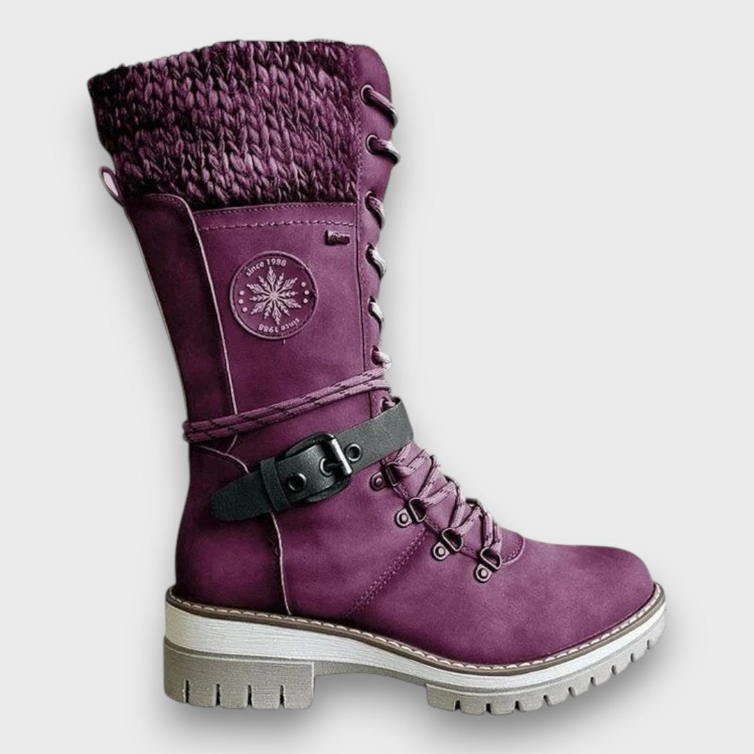 Monique - Lace-Up Winter Boots