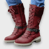 Monique - Lace-Up Winter Boots