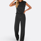 Coralie - Casual Set in Soft Lounge Fabric