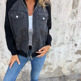 Chloé - Denim Hooded Jacket