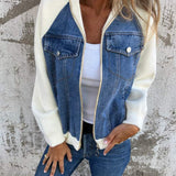 Chloé - Denim Hooded Jacket
