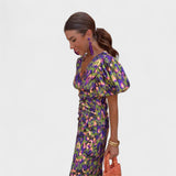 Danica - Tropical Fire Dress