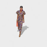 Danica - Tropical Fire Dress