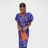 Danica - Tropical Fire Dress