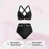 AMY - 2-IN-1 HIGH-WAISTED TUMMY CONTROL BIKINI