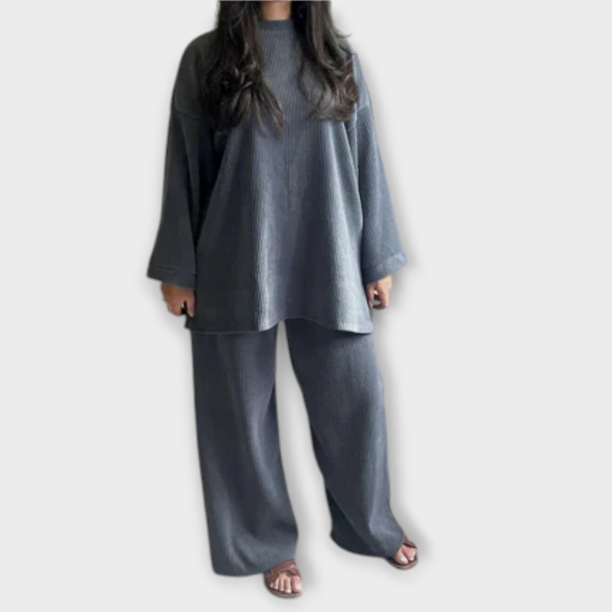 Camille - Plus Size Ribbed Set