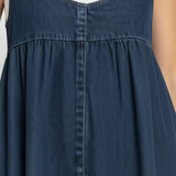 Kylie - Vintage Denim Maxi Dress