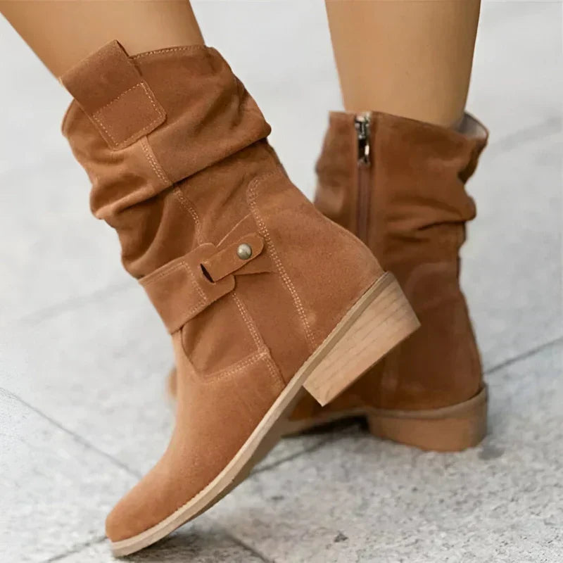 Élodie - Orthopedic Suede Boots