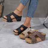 Violet - Stylish Wedge Sandals